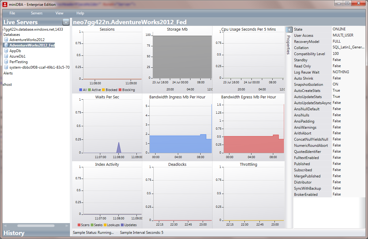 index maintenance in azure sql database
