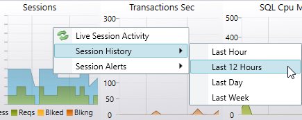 SQL Server history viewer button